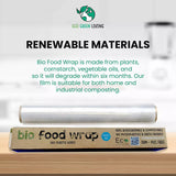 Compostable Cling Film - 1 roll x 100 feet