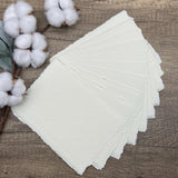 Ivory 150gsm Handmade Cotton Paper (Set of 10)