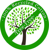 Smoky Blue Handmade Cotton Envelopes (Set of 10)