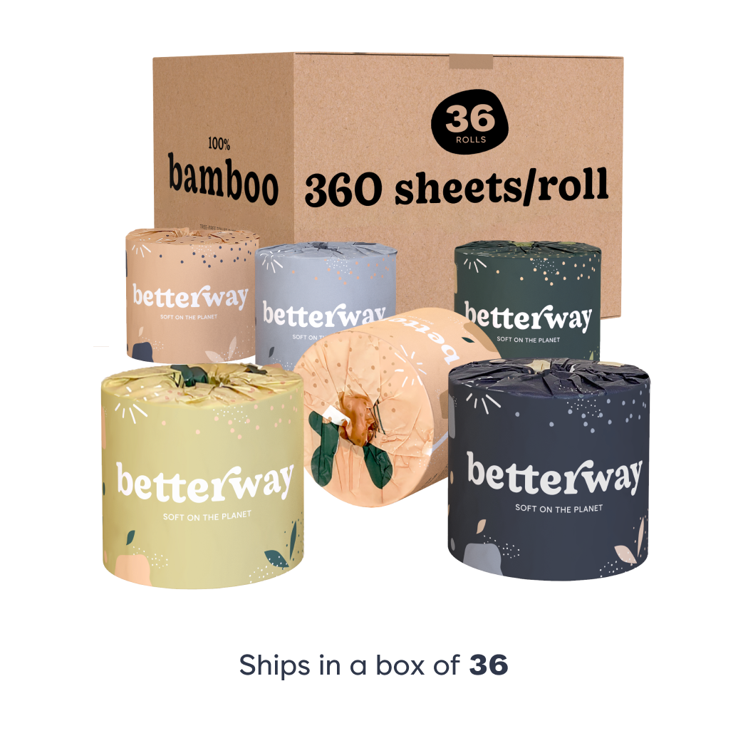 Bamboo Toilet Paper - Single Wrapped Roll