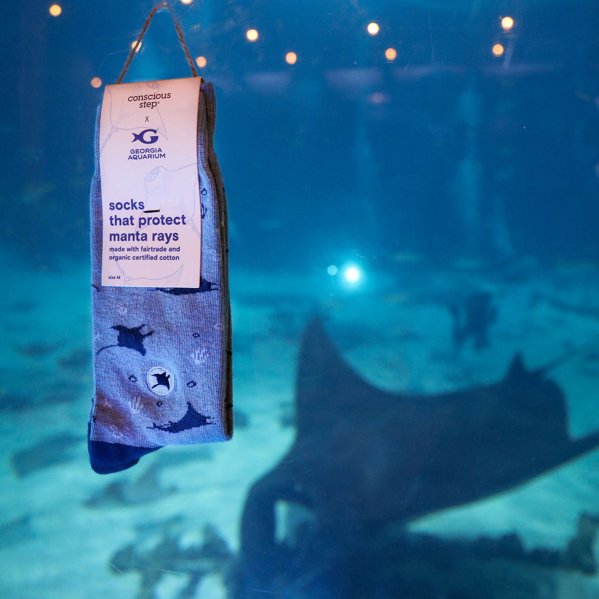 Socks that Protect Manta Rays