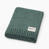 Heritage Knit - 100% Organic Cotton Luxury Knit Baby Swaddle Blanket