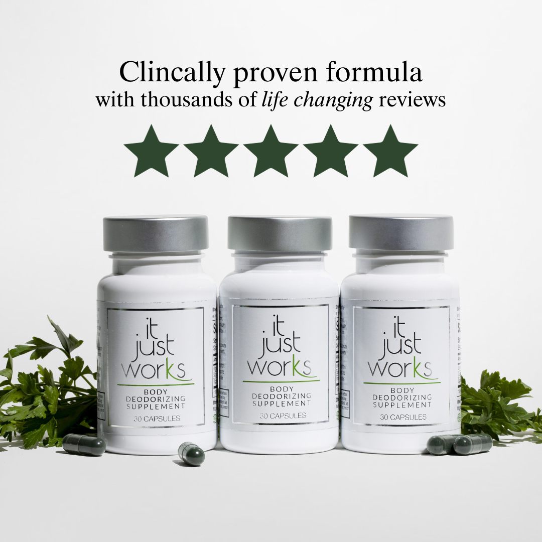 Body Deodorizing Supplement by It Just Works