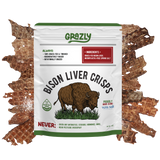 Bison Liver Crisps - 100% Grass-Fed/Finished