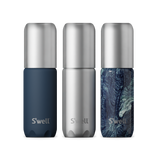 Azurite Travel Bottle Set (3-Pack with Recycled Toiletry Bag)