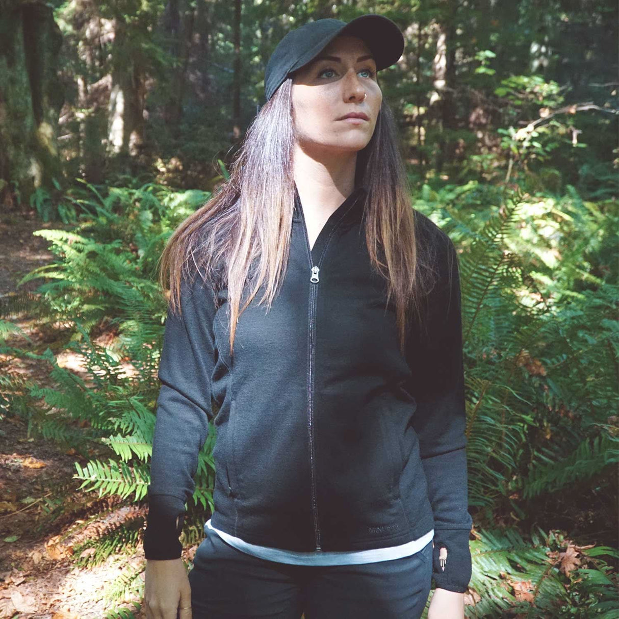 Heavyweight - Women's Wool Full Zip Wilderness