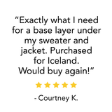 Midweight - Ossipee Women's Crew 100% Merino Wool