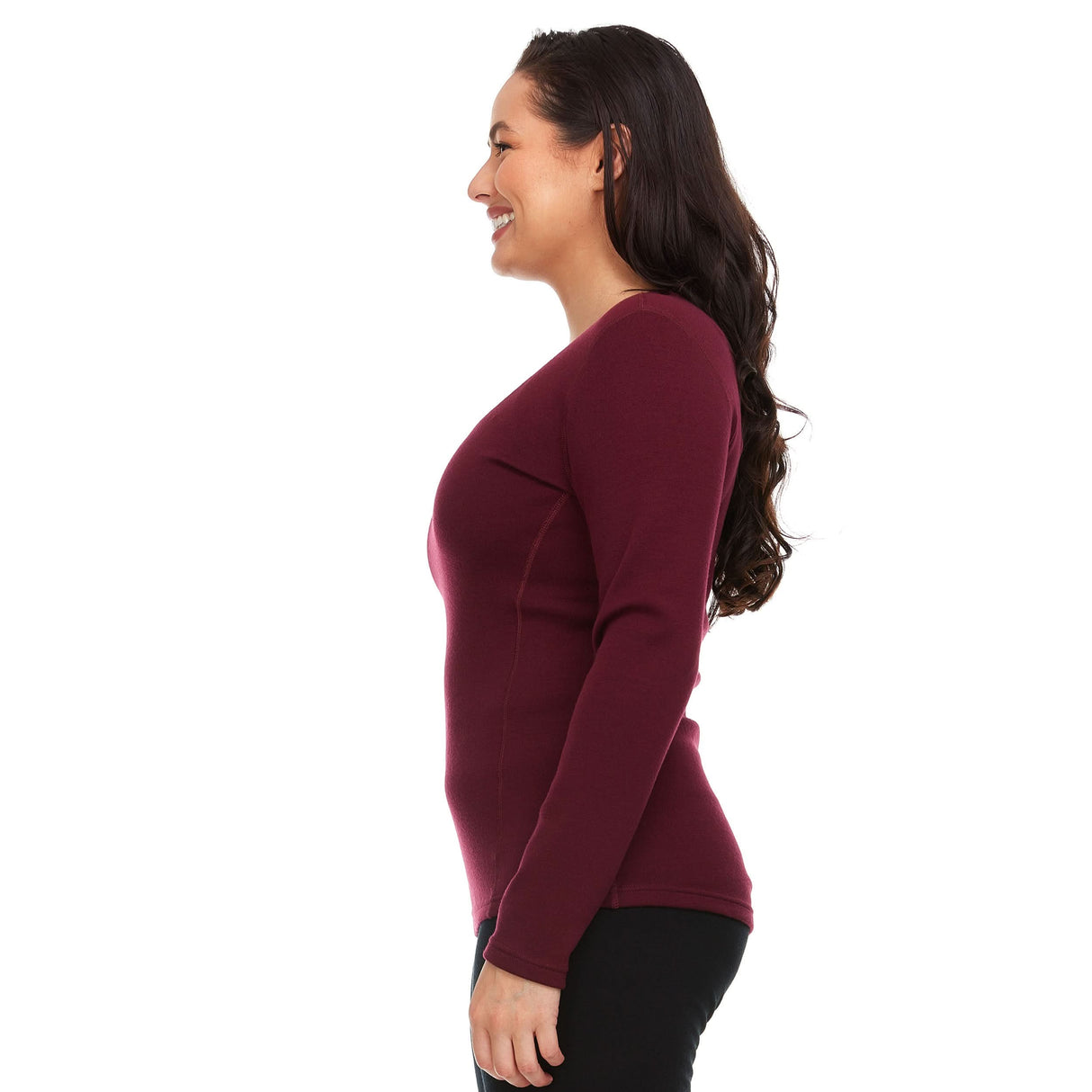 Heavyweight - Tanana Women's Crew 100% Merino Wool