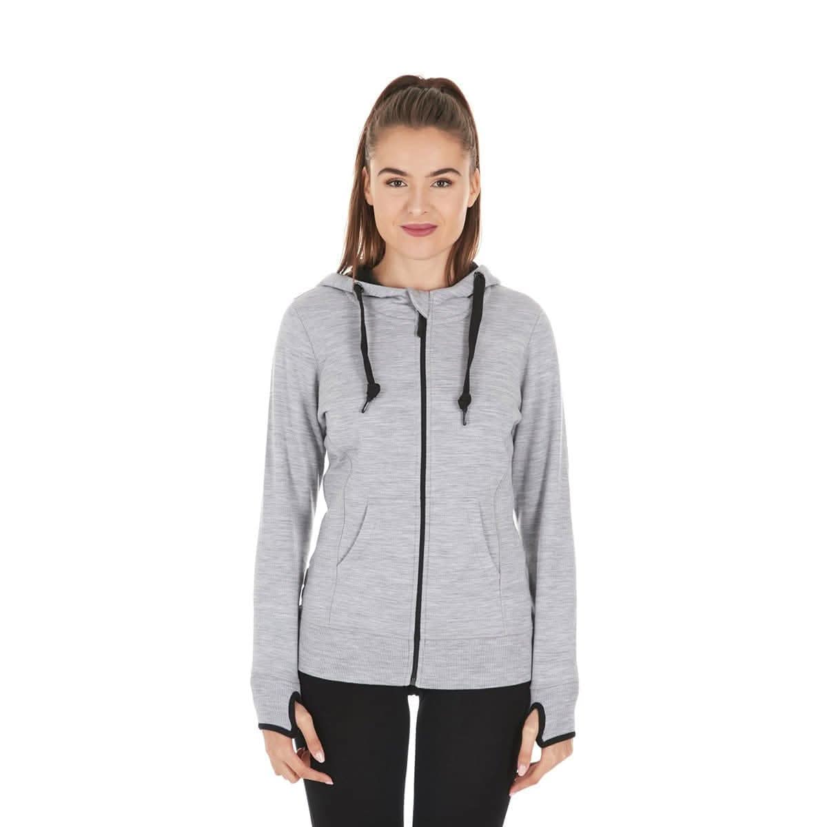 Heavyweight - Women's Brushed Wool Hoodie Kodiak Fleece