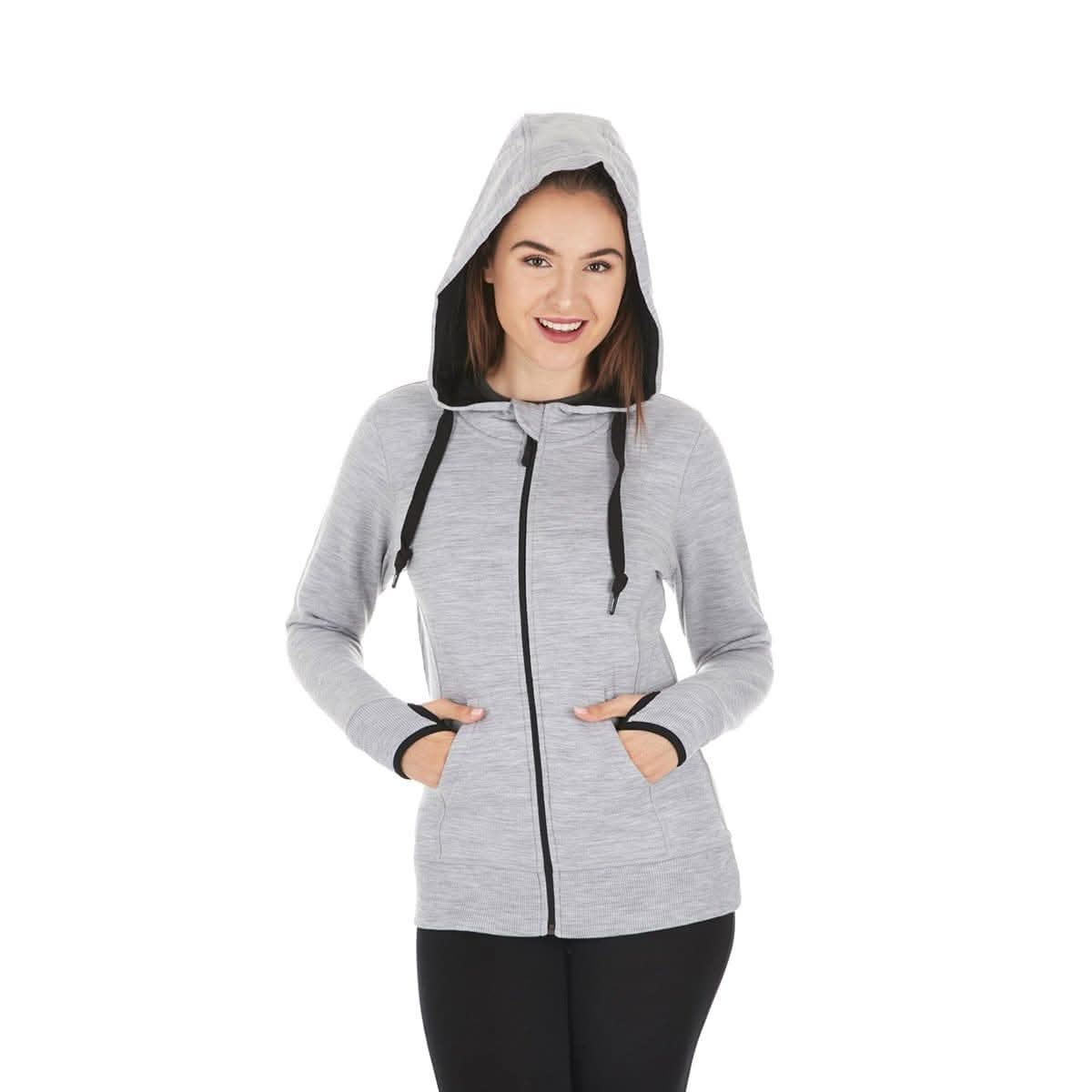 Heavyweight - Women's Brushed Wool Hoodie Kodiak Fleece