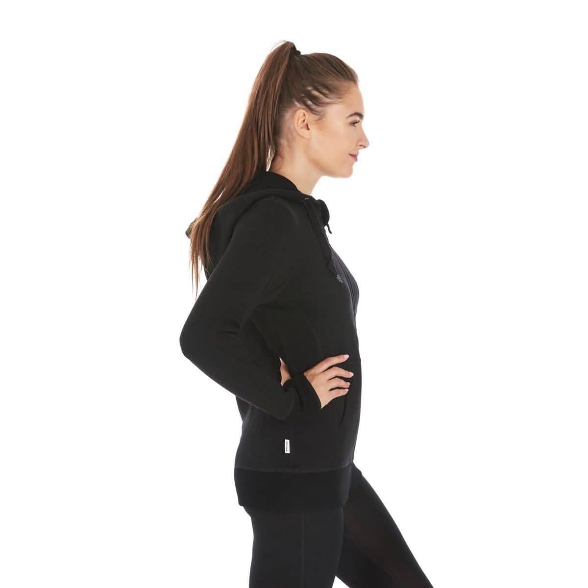 Heavyweight - Women's Brushed Wool Hoodie Kodiak Fleece