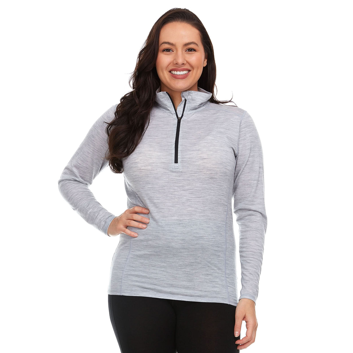 Microweight - Women's Wool 1/4 Zip Woolverino