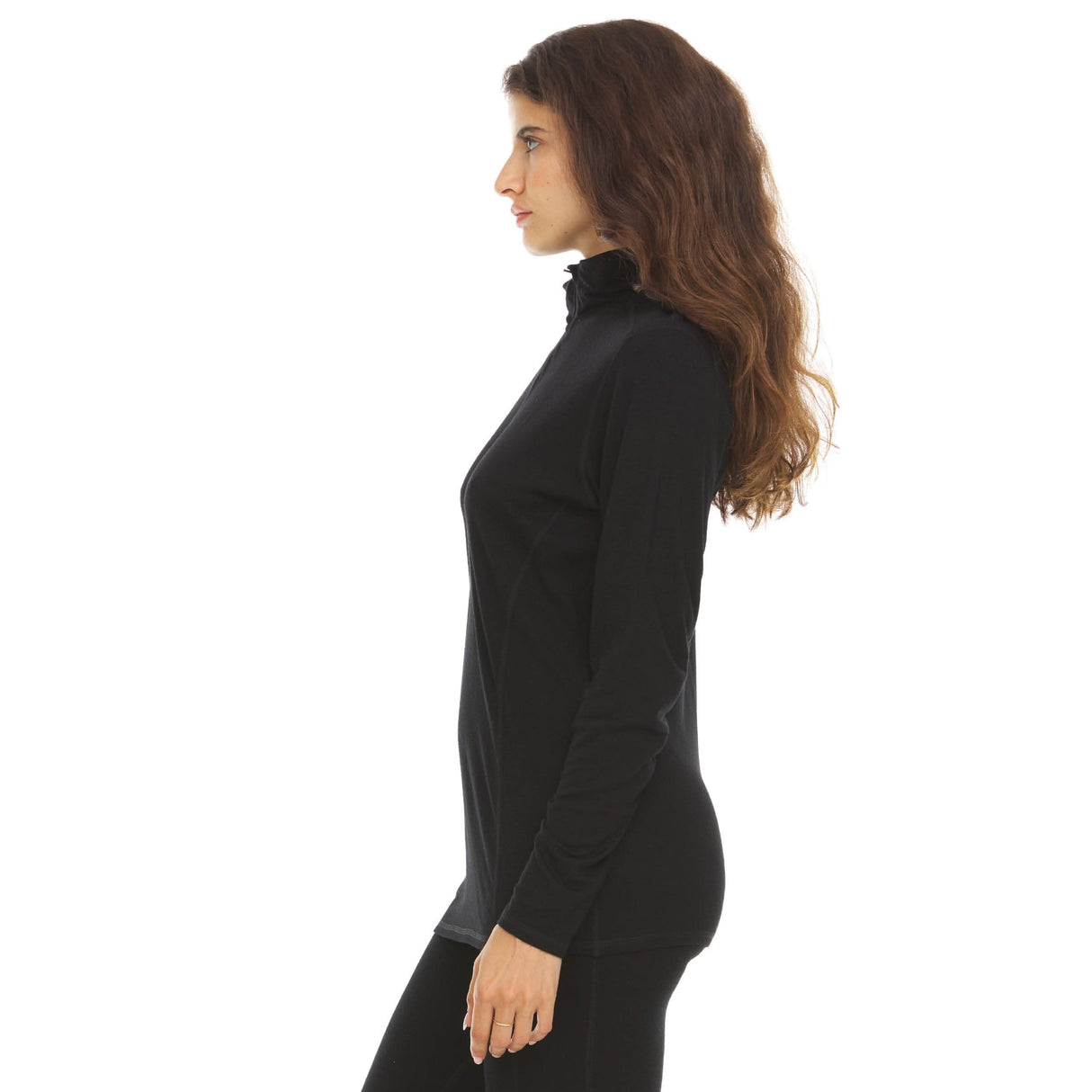 Microweight - Women's Wool 1/4 Zip Woolverino