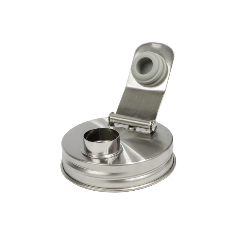 Stainless Steel Pourable Jar Lid (Regular Mouth) | Reusable Mason Jar Pour Lid