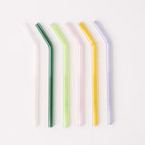 Classic 8" Glass Straw Set - Meadow