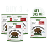 Bison Heart Crisps - 100% Grass-Fed/Finished