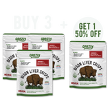 Bison Liver Crisps - 100% Grass-Fed/Finished