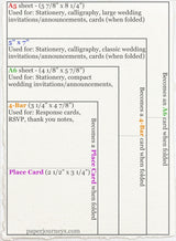 French Blue Handmade Cotton Paper (Set of 10)