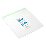 For Good Compostable Kitchen Trash Bags - 13 Gallons (15pk)