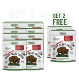 Bison Heart Crisps - 100% Grass-Fed/Finished
