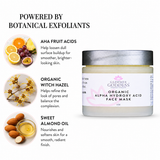 Organic Alpha Hydroxy Acid Renewing Face Mask For Glowing Skin