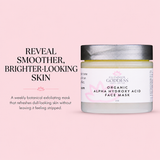 Organic Alpha Hydroxy Acid Renewing Face Mask For Glowing Skin