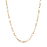 Large Gold Figaro Chain Necklace