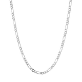 Large Gold Figaro Chain Necklace