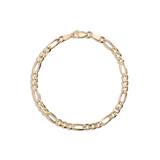 Large Gold Figaro Chain Anklet