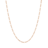 Medium Gold Figaro Chain Necklace