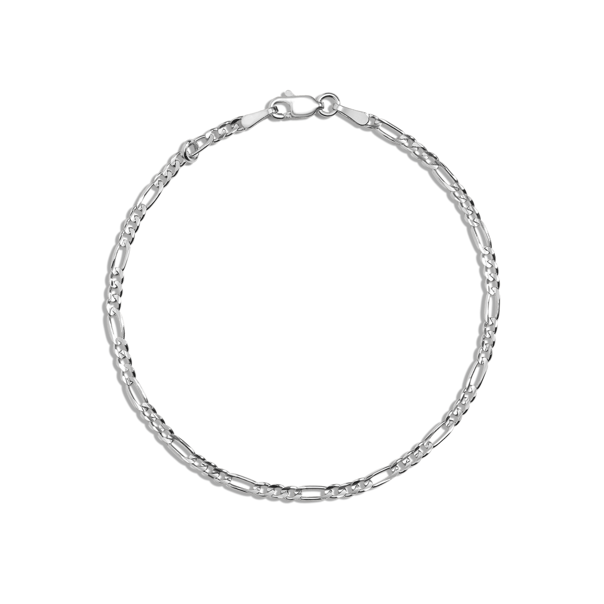 Medium Gold Figaro Chain Bracelet