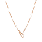 Gold Rolo Chain Necklace