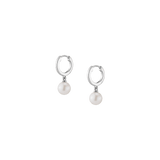 Pearl Huggie Earrings