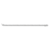 Lab Grown White Sapphire Tennis Bracelet