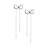 Herringbone Bow Earrings