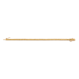 Lab Grown Citrine Tennis Bracelet