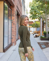 Monroe Organic Cotton Henley Long Sleeve