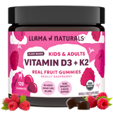 Vitamin D3 + K2 Gummies, Raspberry (120 ct)