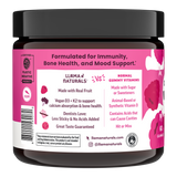 Vitamin D3 + K2 Gummies, Raspberry (60 ct)
