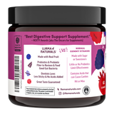 Family Gut Support Bundle – Kids + Adult Pre & Probiotic Gummies – Mixed Berry