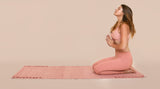 Rose Quartz - Naturally Dyed Herbal Yoga Mat