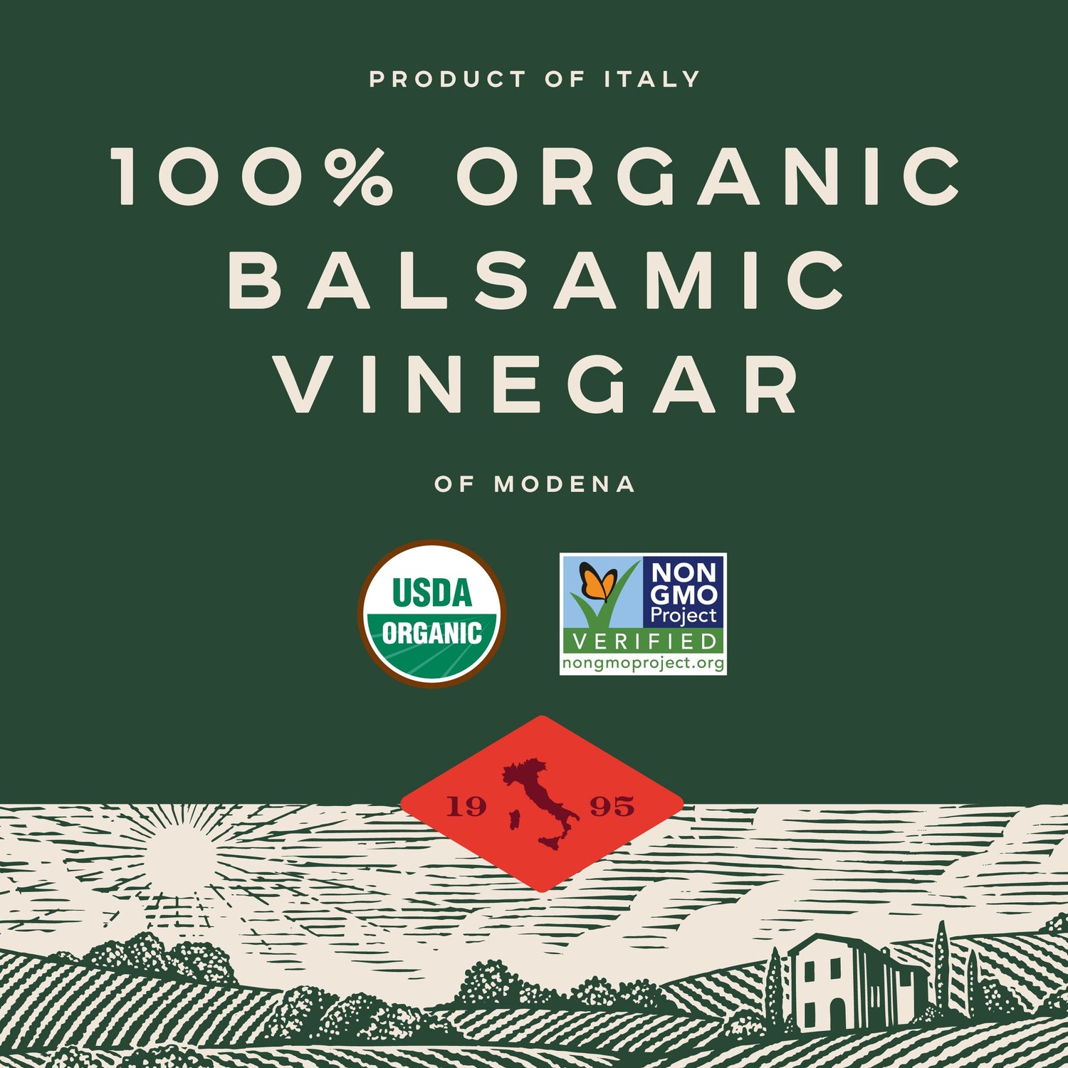 Organic Balsamic Vinegar 17 fl. oz.