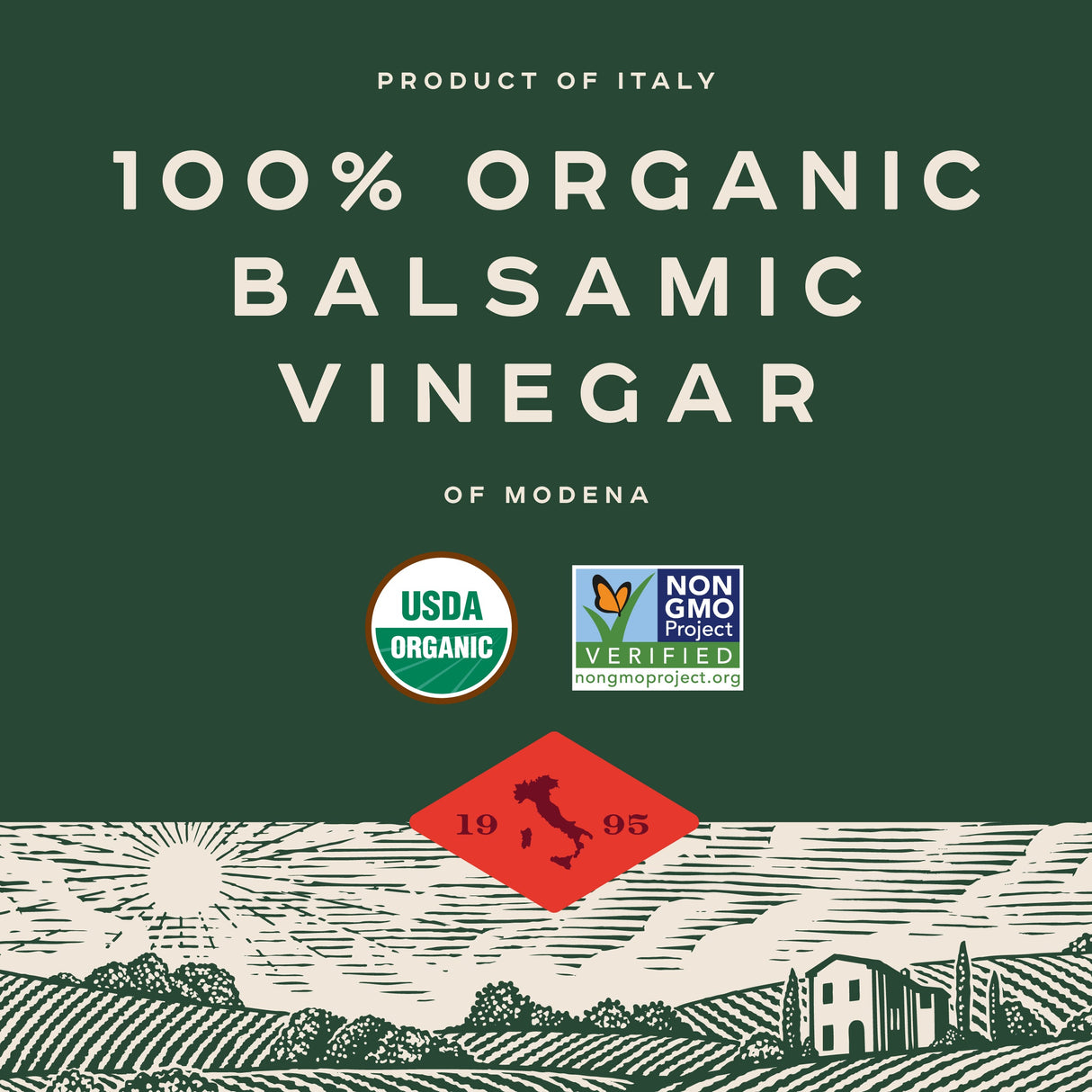 Organic Balsamic Vinegar 8.5 oz.