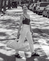 Canvas Yoga Bag in Natural