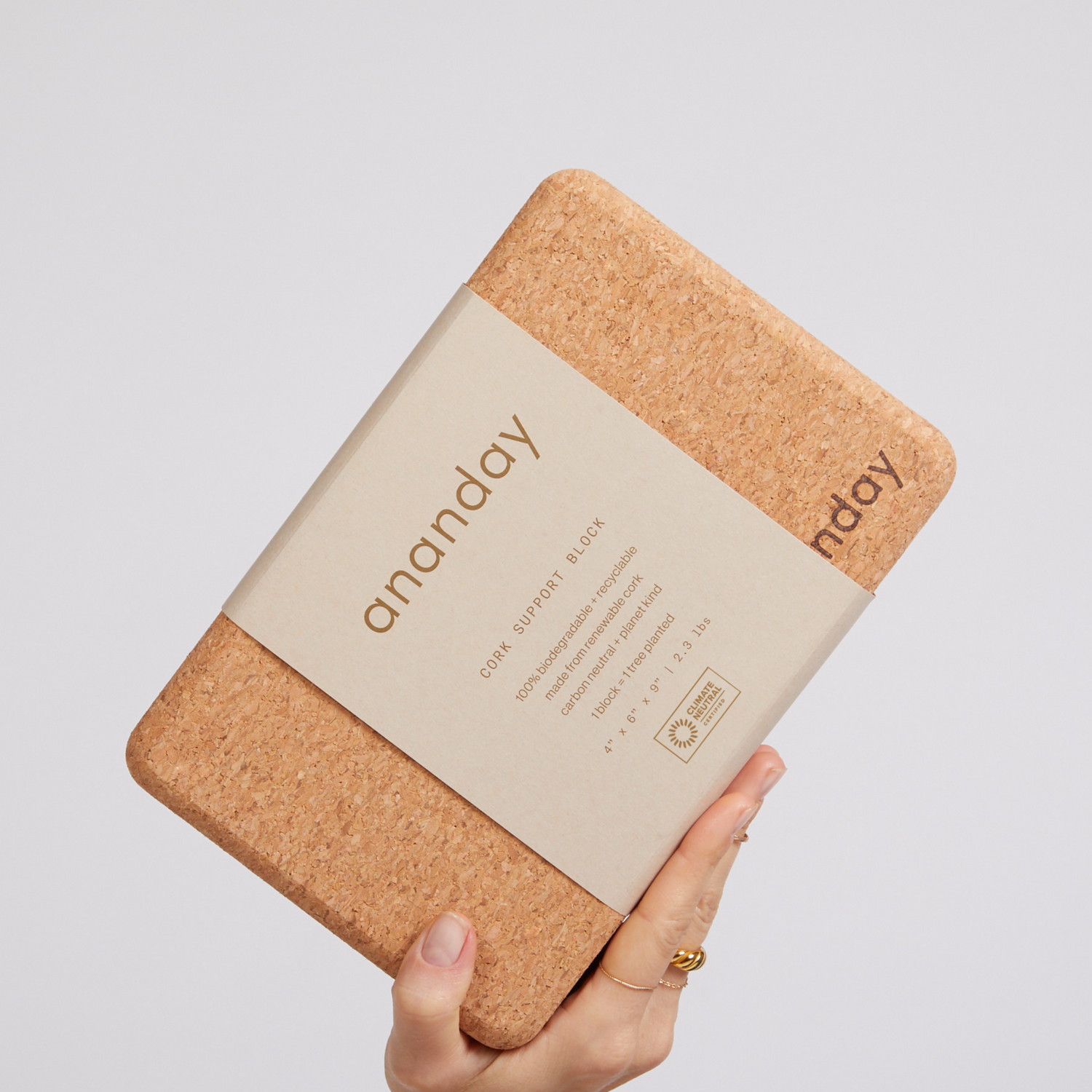 Cork Yoga Block
