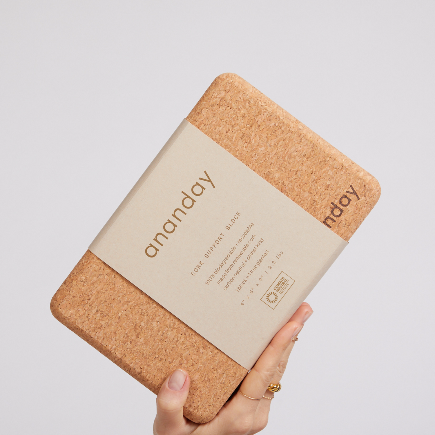 Cork Yoga Block Set