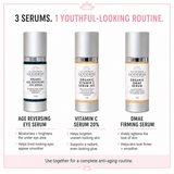 Organic Anti-Aging Trio Vitamin C + DMAE + Age Reversing Eye Serum