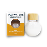 Apis Liquid Bath Bomb - Honey Almond and Volcanic Ash