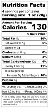 Apple Cinnamon, Sprouted Snack Mix