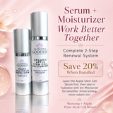 Organic Apple Stem Cell Anti-Aging Duo | Hydrating Serum & Moisturizer for Firm, Radiant Skin